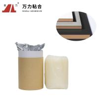 Quality Solid White UV Laminating Adhesive 6500 Cps Wood Stick Hot Glue PUR-9002.1 for sale