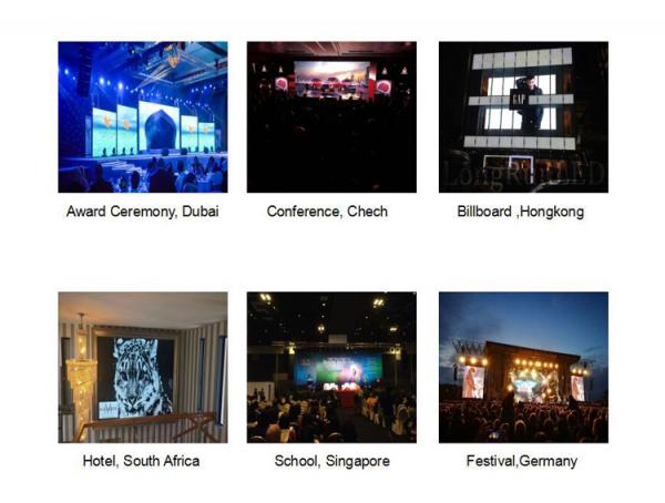 Ful Color RGB Indoor Rental LED Display Advertising Large Flexible Painel