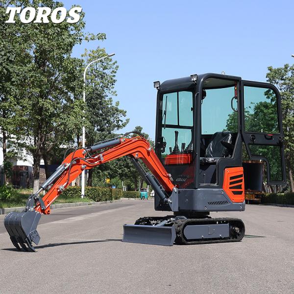 Quality Roadworks Mini Crawler Excavator 1200kg Construction Industrial Use for sale