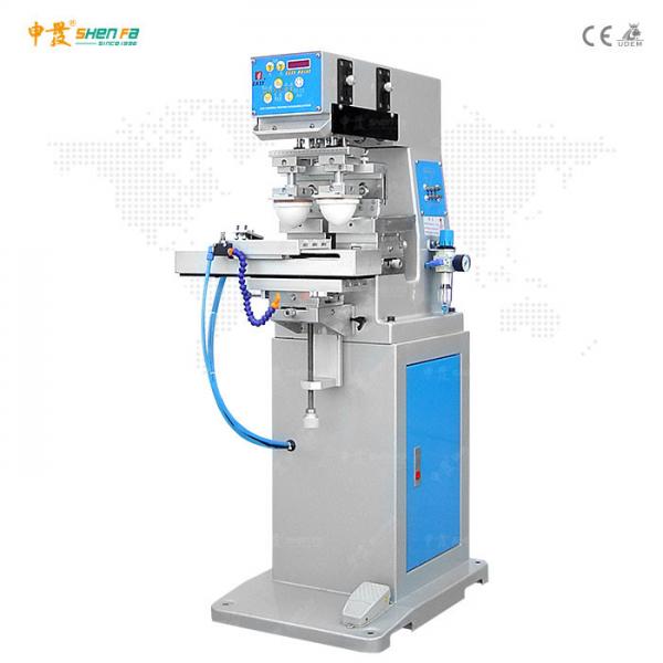Quality Small Two Colors Shuttle Semi Automatic Pad Printing Machine for sale