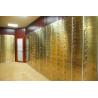 China UL Certified 10mm Thick Door Bank Safe Deposit Box With Pop Out Shelf factory