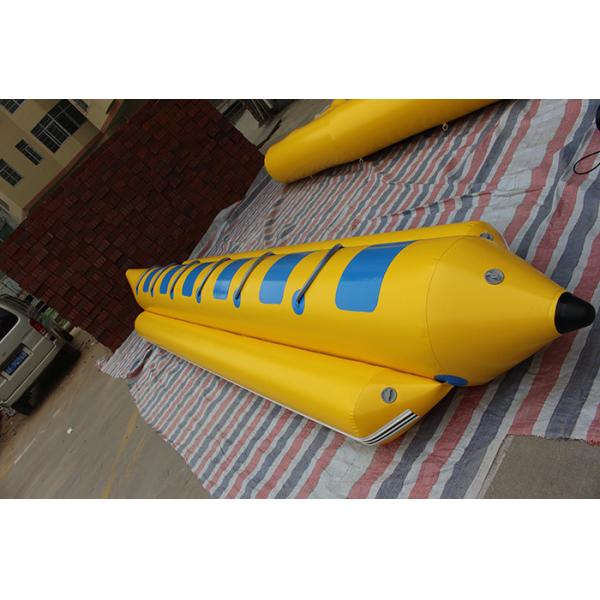 Quality Garden Red Orange Yellow Banana Boat Raft Suitable For Adults for sale