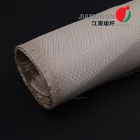 Quality Chemical Resistant High Temperature Fiberglass Cloth / High Heat Resistant for sale