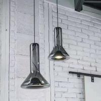 China Modern Minimalist Glass Horn Pendant Lamp Bar Restauran Cafe Whistle Medium Pendant Lamp(WH-GP-164) factory
