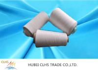 China High Strength Polyester Spun Raw White Yarn 20s Count Anti - Pilling For Sewing Sofa factory