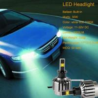 China Brightest 9000lm H4 led headlight / Auto LED H4 conversion kits factory