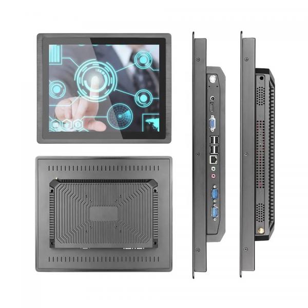 Quality Waterproof 17 Inch Touch Screen Monitor Panel All In One PC Anti Shock Vibration for sale