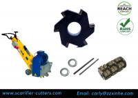 China Milling Scarifiers &amp; Deck Scalers Drum 6pt Milling Cutters Carbide-tipped factory