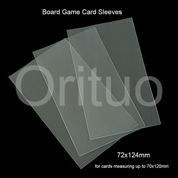 Quality Game Accessories Large Trading Board Game Card Sleeves Cpp OEM CE for sale