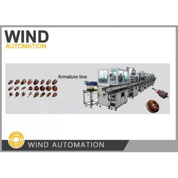 Quality CE Armature Winding Machine Dc Commutator Motor Fully Automatic Production Line for sale