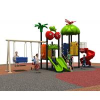 China ODM Kids Plastic Playground Equipment , Daycare Outdoor Playground Equipment factory