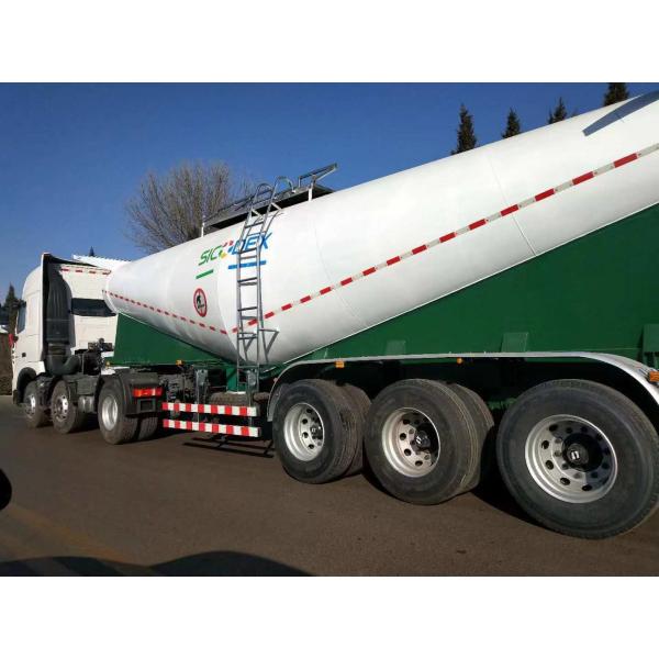 Quality Sinotruck 30 Tons Semi - Trailer For DR CONGO Project Latex Matrix Emulsion for sale