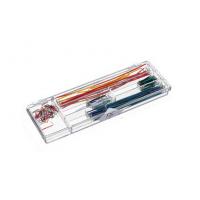 China Solderless Breadboard Jumper Wires Cable Kits , Bread Board Line Red / Orange 140 Pcs/Box factory