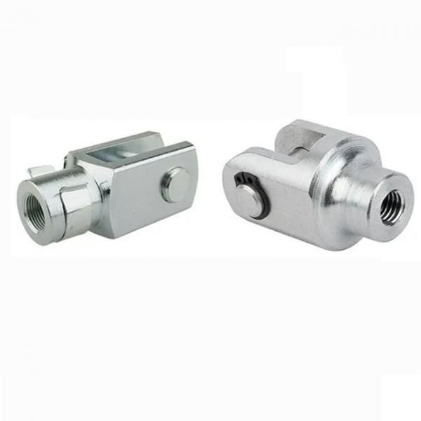 Quality Low Resistance Push Pull Cable End Fittings Steel Clevis Thread 1/4 - 28 RH U Fork for sale