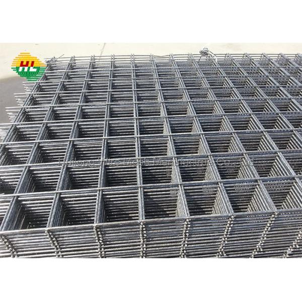 Quality Square 50mm Galvanised Weld Mesh Fence Panels , 12 Gauge Welded Wire Fence for sale
