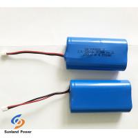 Buy cheap 3.7V Rechargeable Lithium ion Battery ICR18650 1S2P with UL2054 For Lamp from wholesalers