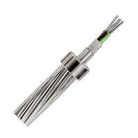 China 24 core OPGW Composite Overhead Ground Wire ACS OPGW good quality stainless steelFiber Optic Cable factory