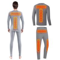 China Custom Thermo Underwear Mens Heated Long Johns Set Thermal Underwear for Men factory