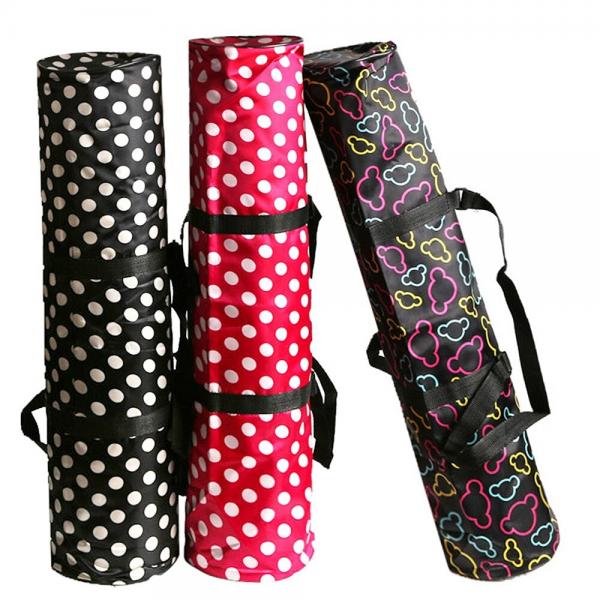Quality Polyester Material Yoga Mat Carry Bag Water Repellent With Phone Pocket for sale