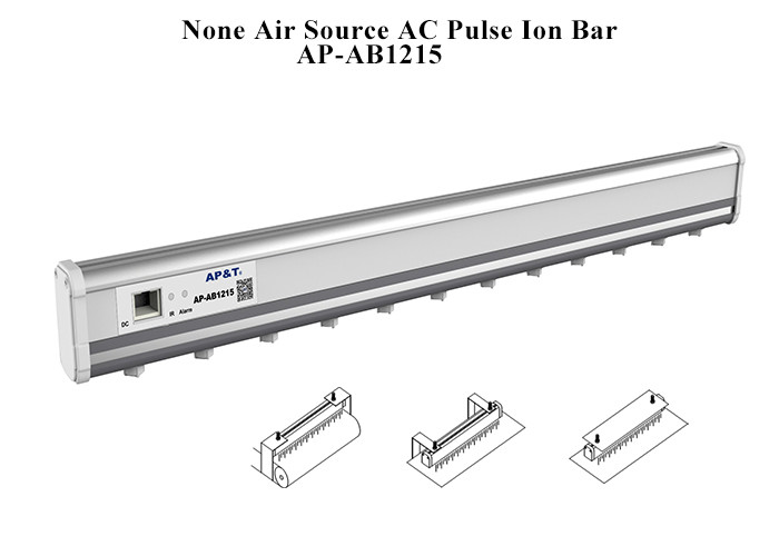 China AP-AB1215 None Air Source ESD Ionizer AC Pulse Ion Bar CE Certification factory