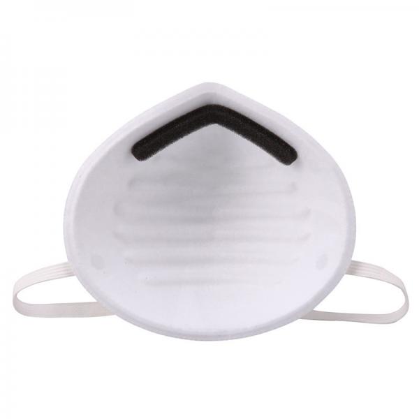 Quality Head Wearing Disposable FFP2 Mask , Particulate Respirator Mask For Construction for sale
