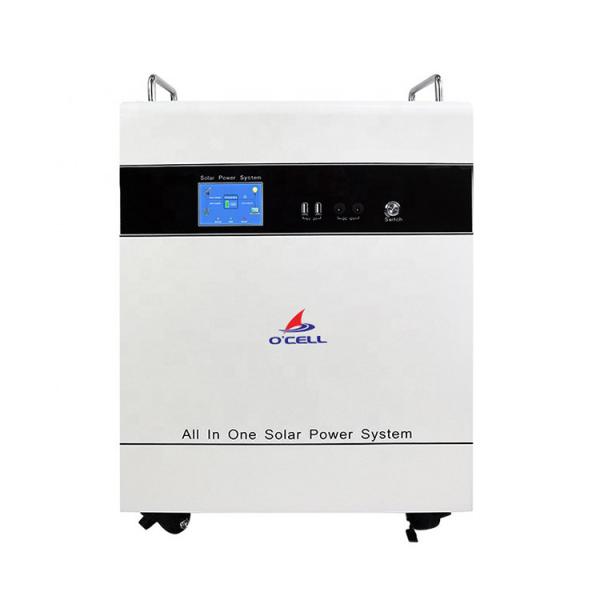 Quality Home Energy Battery 110V 220V 3000W Removable Home Solar Systems for sale