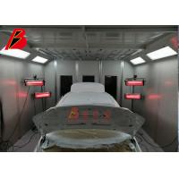 Quality Car Repair Spray Booth With Infrared Light Heat System for sale