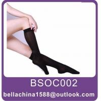 China compression knee high socks， varicose veins stockings，graduated compression stockings factory