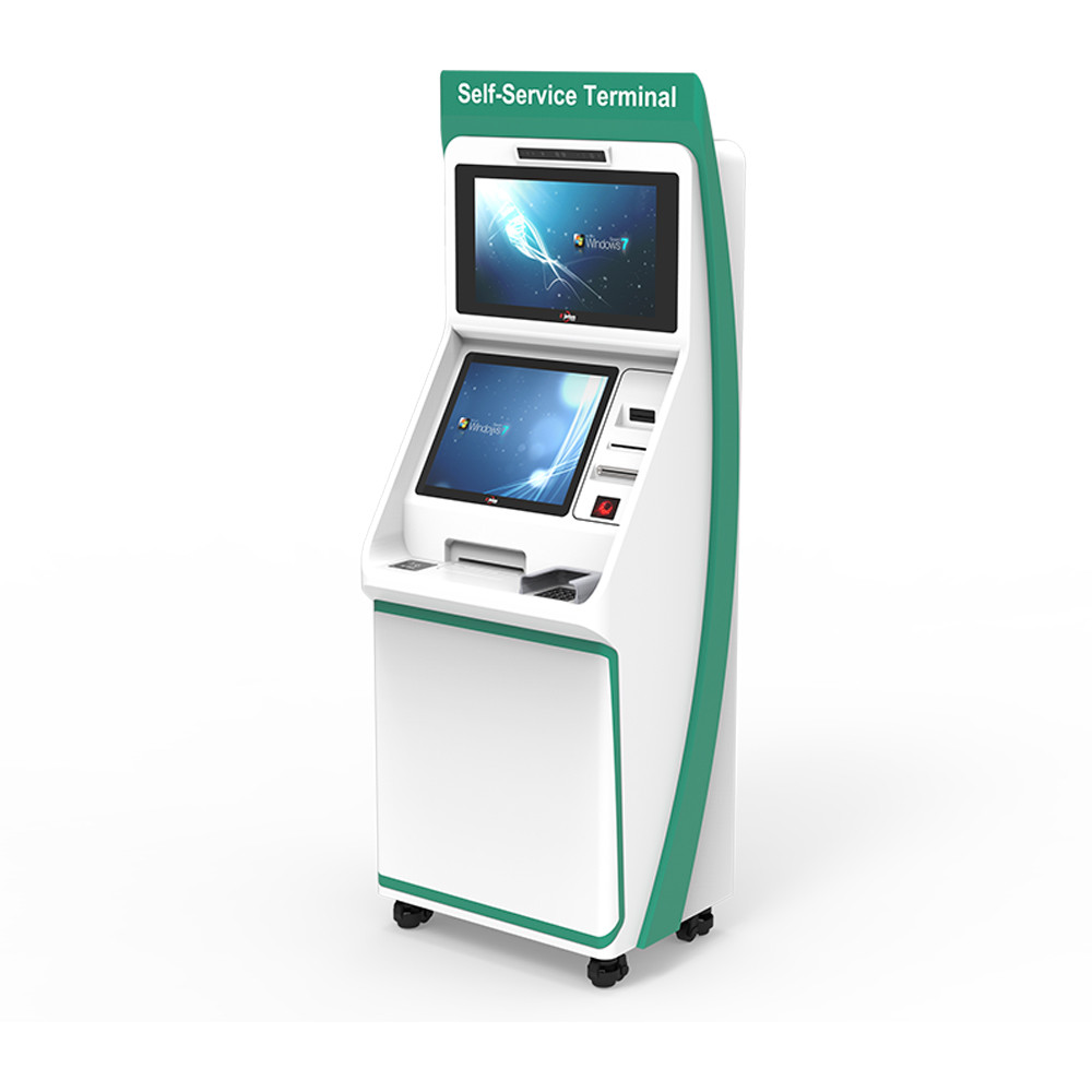 China Online Payment Self Printing Kiosk Electric Terminal Pos Android 8 Self Service Kiosk factory