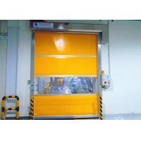 Quality English Man Machine Interface Industrial High Speed Door For Warehouse for sale