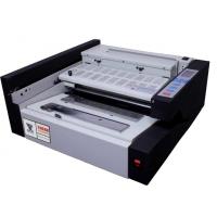 China Hot Glue Desktop Manual Book Binding Machine For 420mm Hardcover Binding for sale
