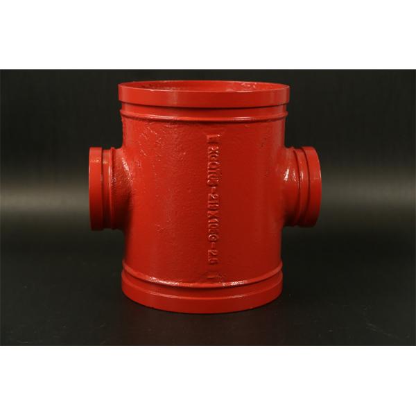 Quality XGQT05-219x108-2.5 4 Way Pipe Fitting High Strength Corrosion Resistance for sale