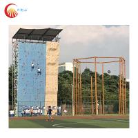 Quality Customized Outdoor Climbing Wall School Rock Climbing Walls Corrosion Resistant for sale