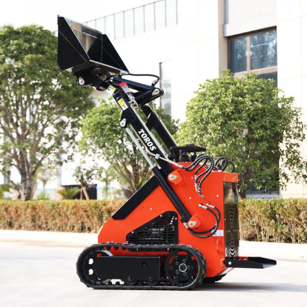Quality 890kg Mini Compact Skid Steer With 0.15m2 Bucket High Strength for sale