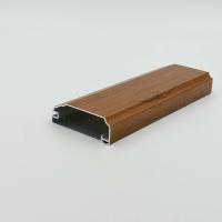 Quality 6M Israel Aluminium Kitchen Profiles Wood Grain Aluminum Extrusion for sale