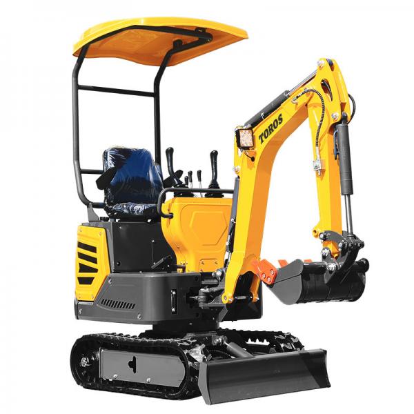 Quality 1.2Ton Portable Mini Excavator Machine Multifunctional With Attachment for sale