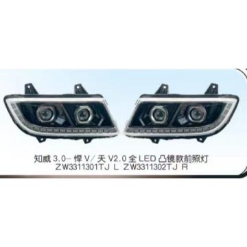 Quality Durable 45mm Truck Headlamp Led Auto Headlight Wear Resistance for sale
