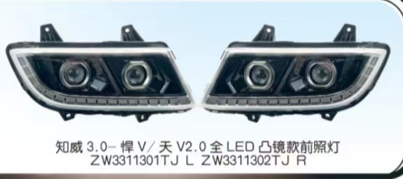 Quality Durable 45mm Truck Headlamp Led Auto Headlight  Wear Resistance for sale