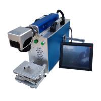 China Stainless Steel Sheet Metal Marking Machine , Fiber Optic Laser Engraving Machine factory
