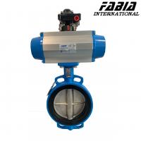 China DN200 High Performance Pneumatic Valve Water Treatment Butterfly Valve factory