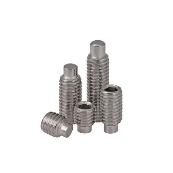 Quality Extended Tip Stainless Steel Set Screws M5 X 8mm Screw For Industry Machine for sale