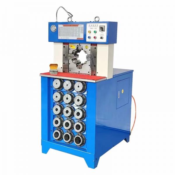Quality 3 Inch Air Conditioning Hose Crimper 5.5KW CNC Control Big Power CBK-120 for sale