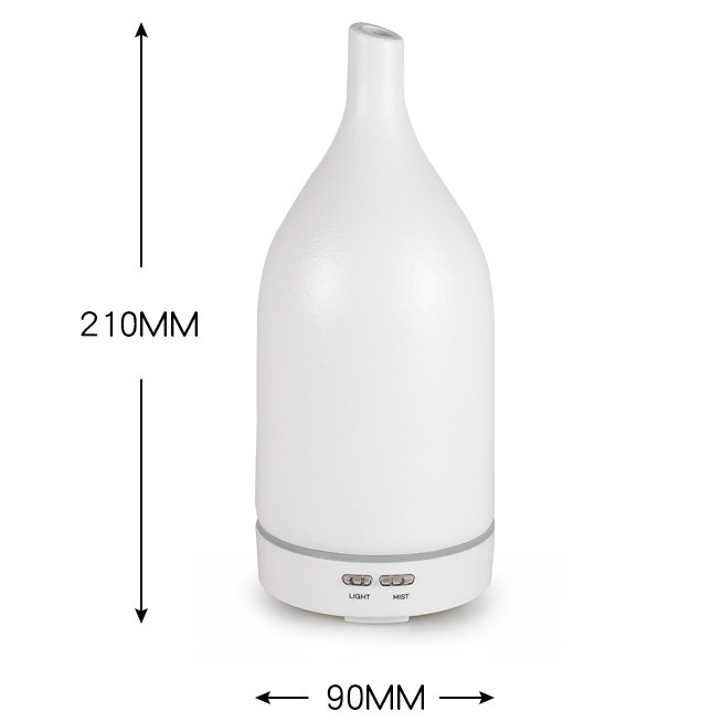 Quality White BCSI 3-5h Ceramic Aroma Diffuser Essential Oil Air Humidifier for sale