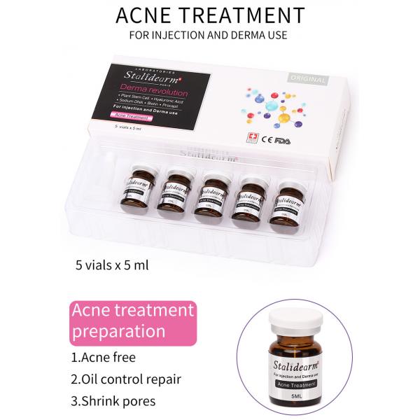Quality Acne Treatment Essence Serum Injection Use Meso Theraphy Safe Good Effect Serum Set 5pcs/Set for sale
