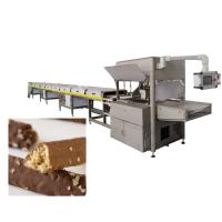 China 500 Kg/H Pure Chocolate Enrobing Equipment With Two Pumps 1200mm Width factory