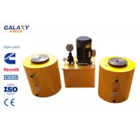 China Double Acting Small Hydraulic Cylinder Central Solid Hydraulic Jack Hollow Plunger factory