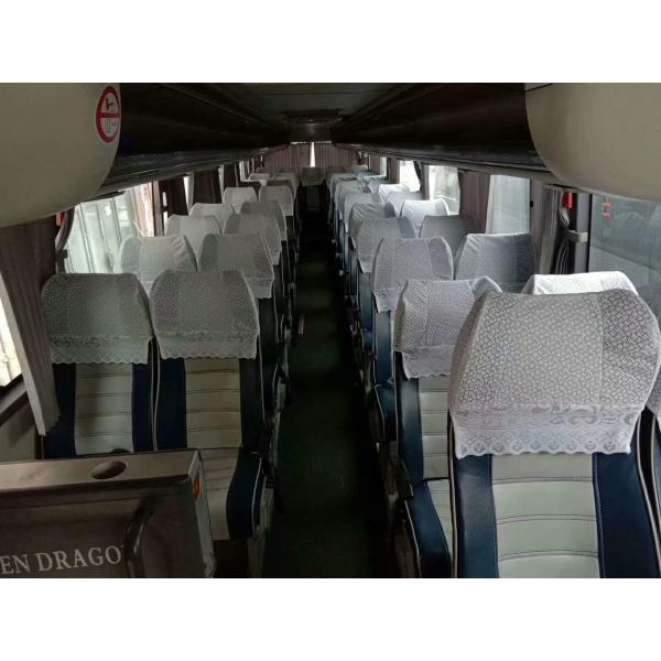 Quality 48 Seats Used Motor Coaches , Coach Second Hand Airbag Chassis With Six New for sale