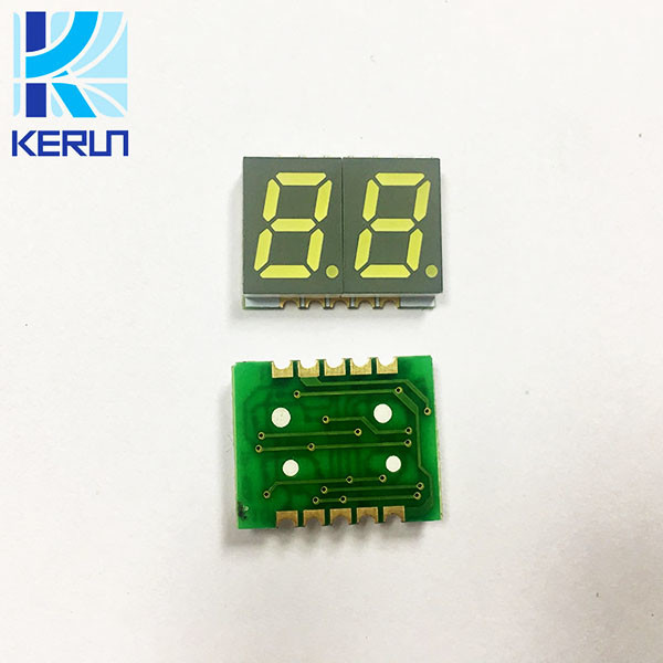 Quality 0.39 Inch 7 Segment Indoor SMD LED Display Screen White Color for sale