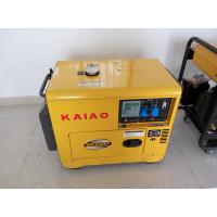 China 5000W Small Diesel Backup Generator Residential With Digital Panel Board for sale
