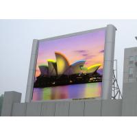 China Waterproof Outdoor Big Screen Led TV HD Led Display With Pixel Pitch 10mm RGB factory